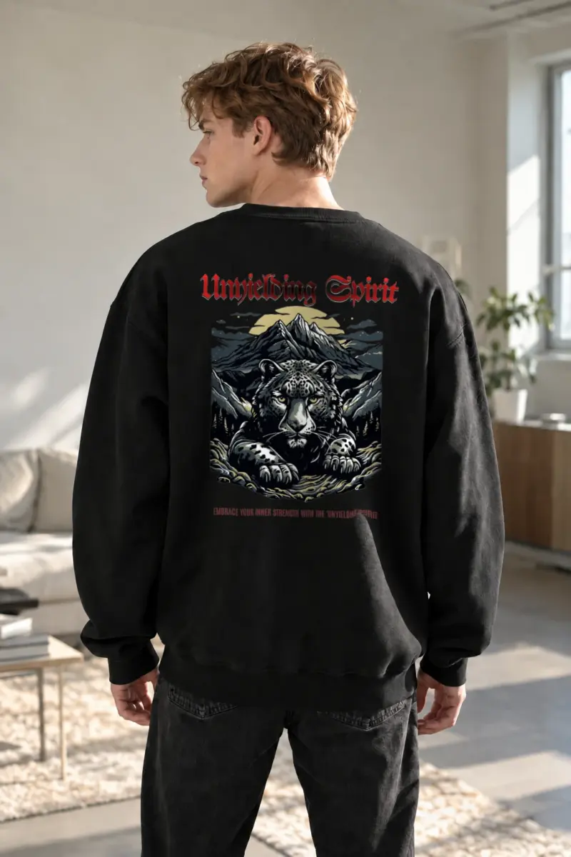 "Unyielding Spirit" Heavy Blend Unisex Crewneck Sweatshirt | Gildan 18000
