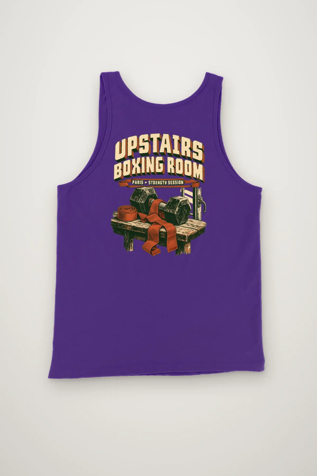"Upstairs Boxing Room" Unisex Jersey Tank