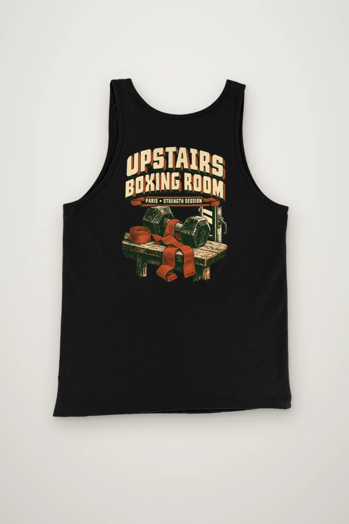 "Upstairs Boxing Room" Unisex Jersey Tank