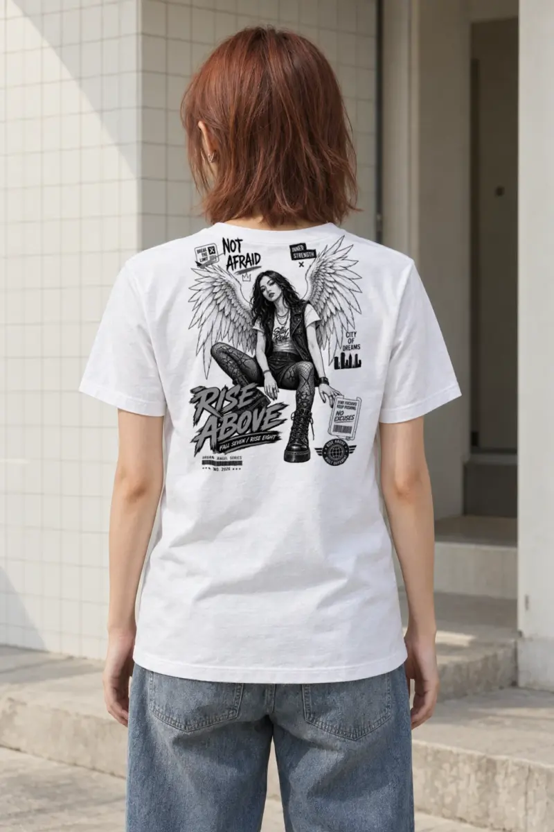 "Urban Angel Series" Heavyweight Unisex Crewneck T-shirt