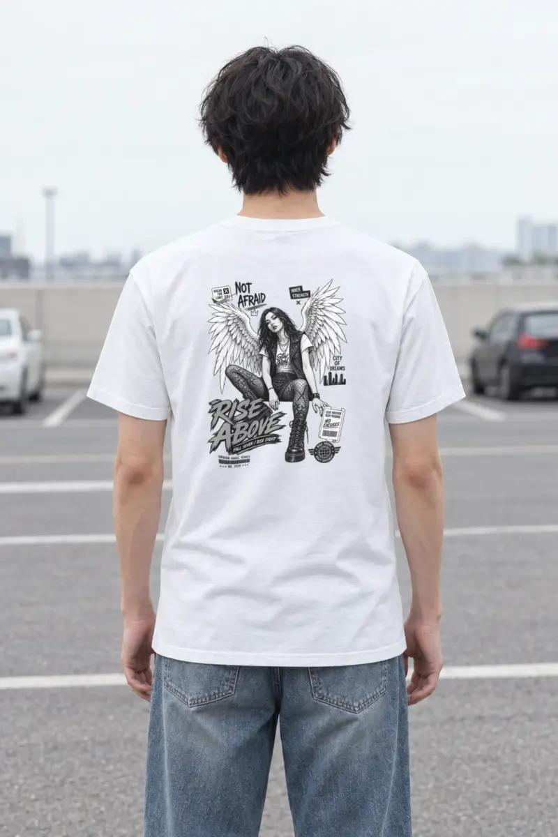 "Urban Angel Series" Heavyweight Unisex Crewneck T-shirt