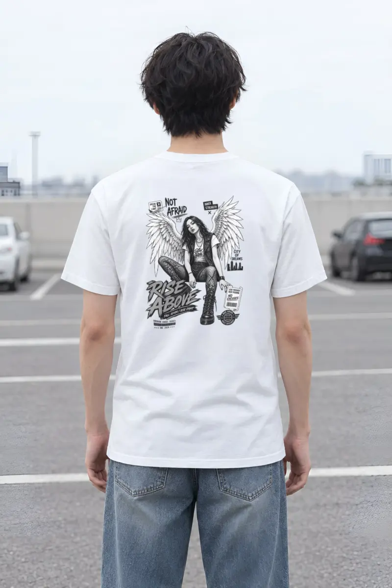 "Urban Angel Series" Heavyweight Unisex Crewneck T-shirt
