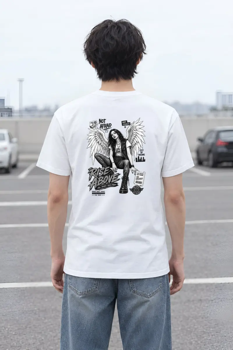 "Urban Angel Series" Heavyweight Unisex Crewneck T-shirt