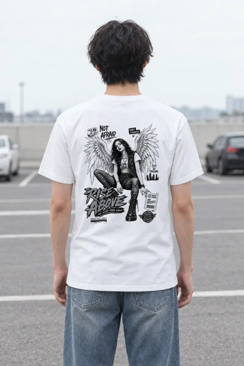"Urban Angel Series" Heavyweight Unisex Crewneck T-shirt
