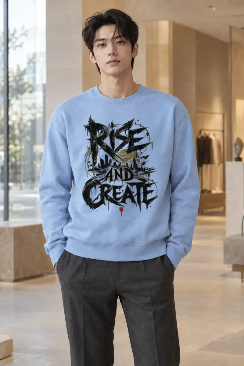 "Urban Ascent" Heavy Blend Unisex Crewneck Sweatshirt | Gildan 18000