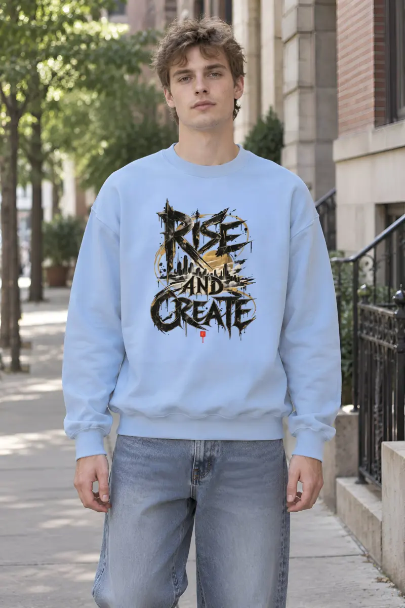 "Urban Ascent" Heavy Blend Unisex Crewneck Sweatshirt
