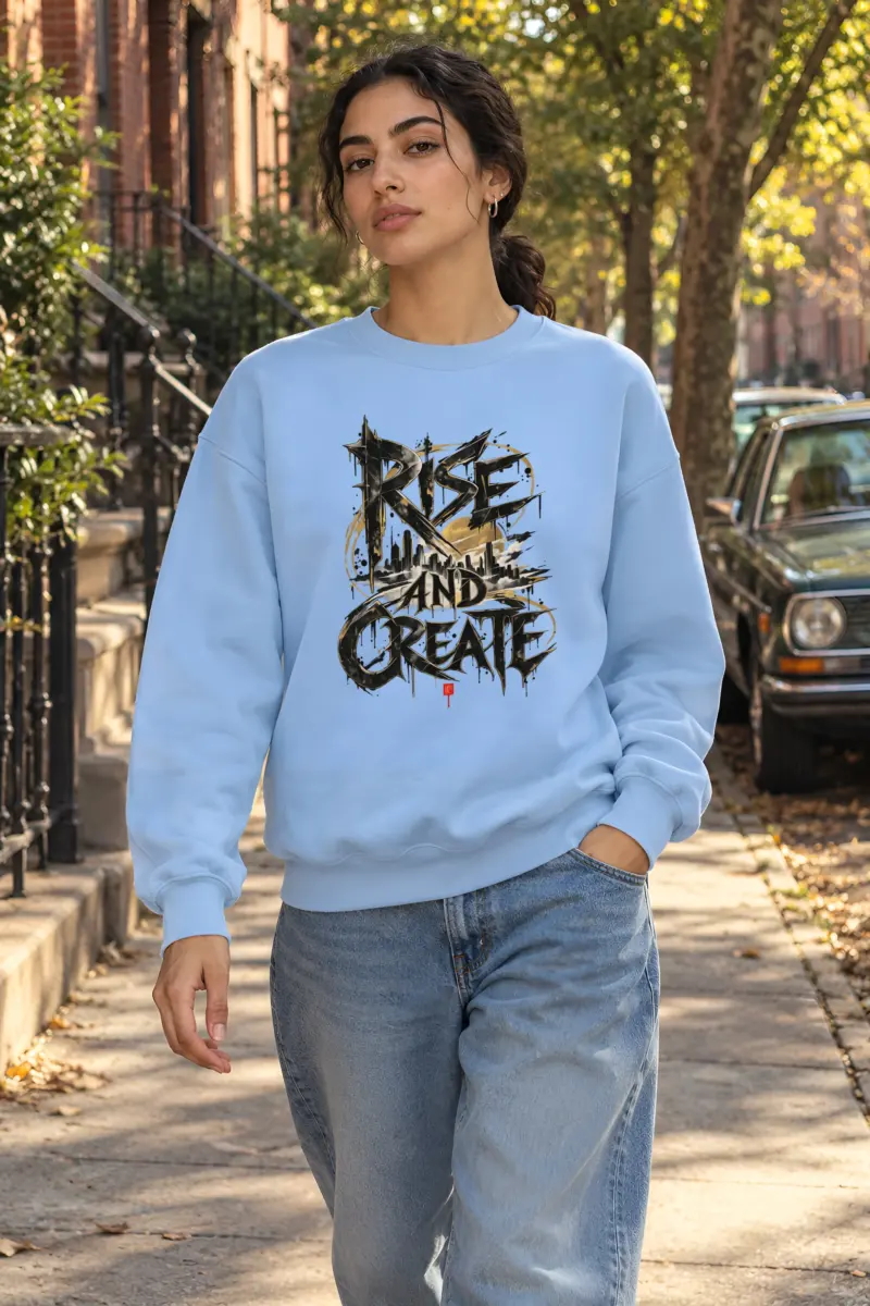 "Urban Ascent" Heavy Blend Unisex Crewneck Sweatshirt