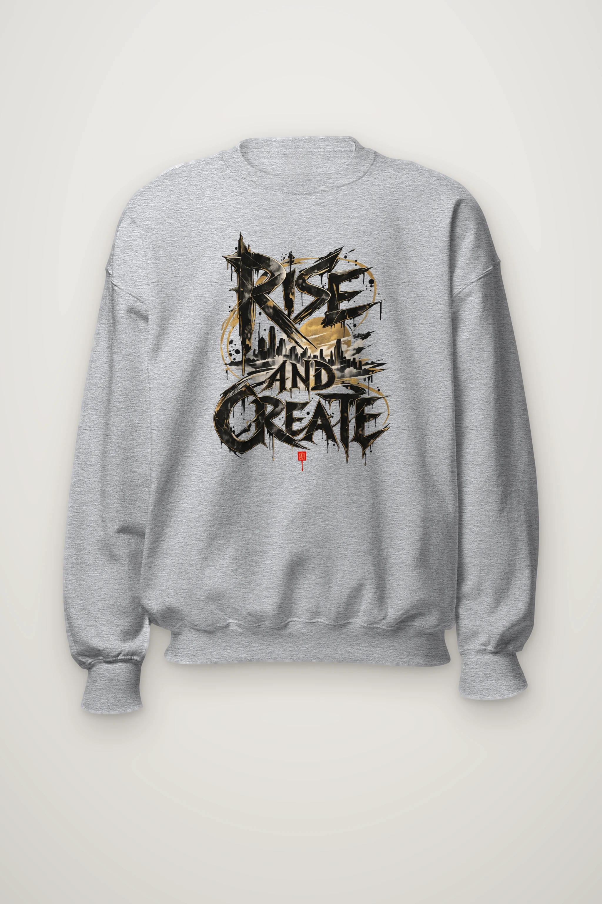 "Urban Ascent" Heavy Blend Unisex Crewneck Sweatshirt