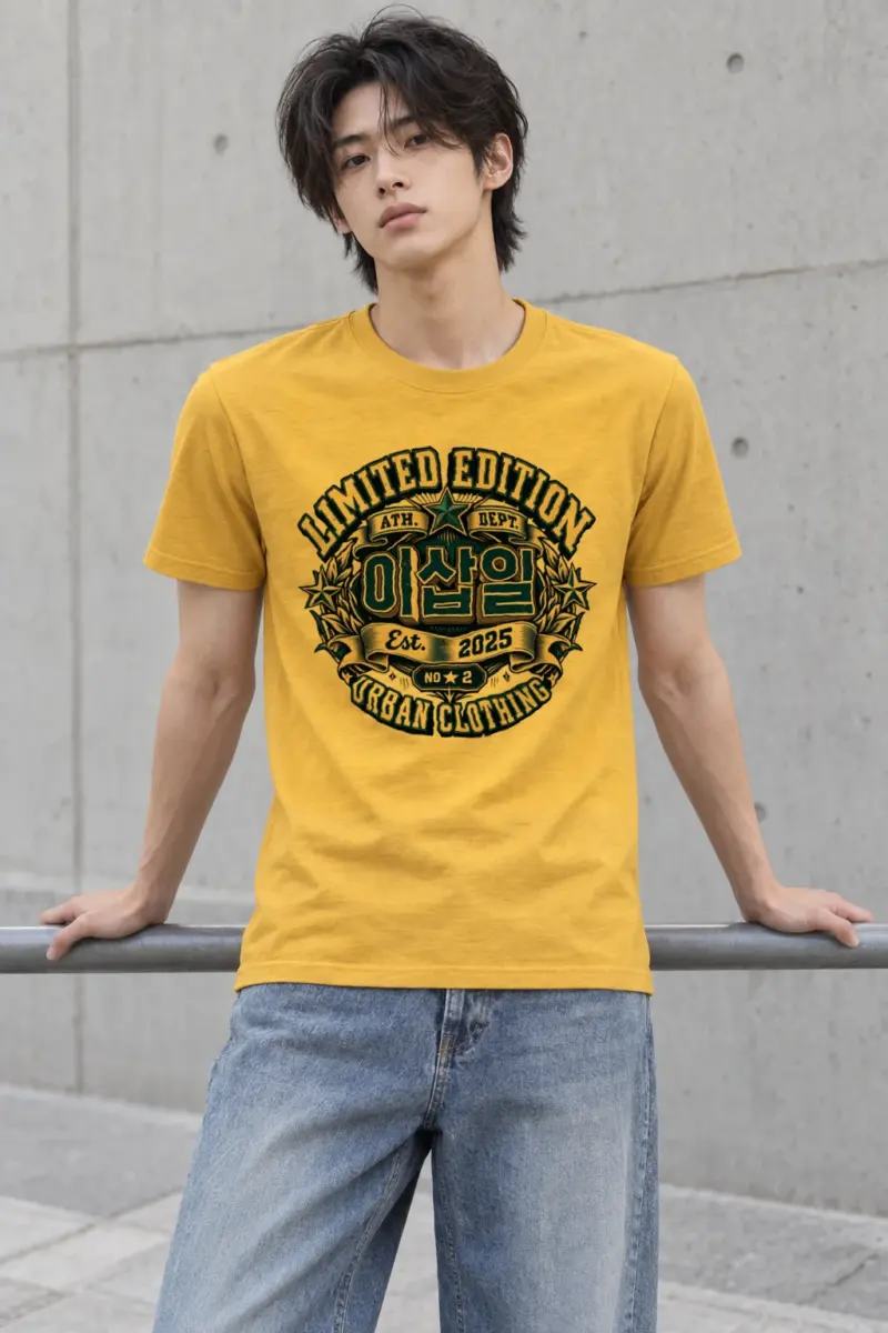 "Limited Edition Banner" Heavyweight Unisex Crewneck T-shirt
