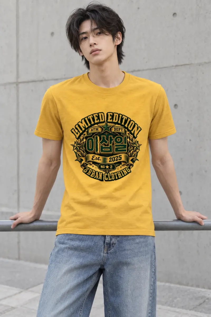 "Limited Edition Banner" Heavyweight Unisex Crewneck T-shirt