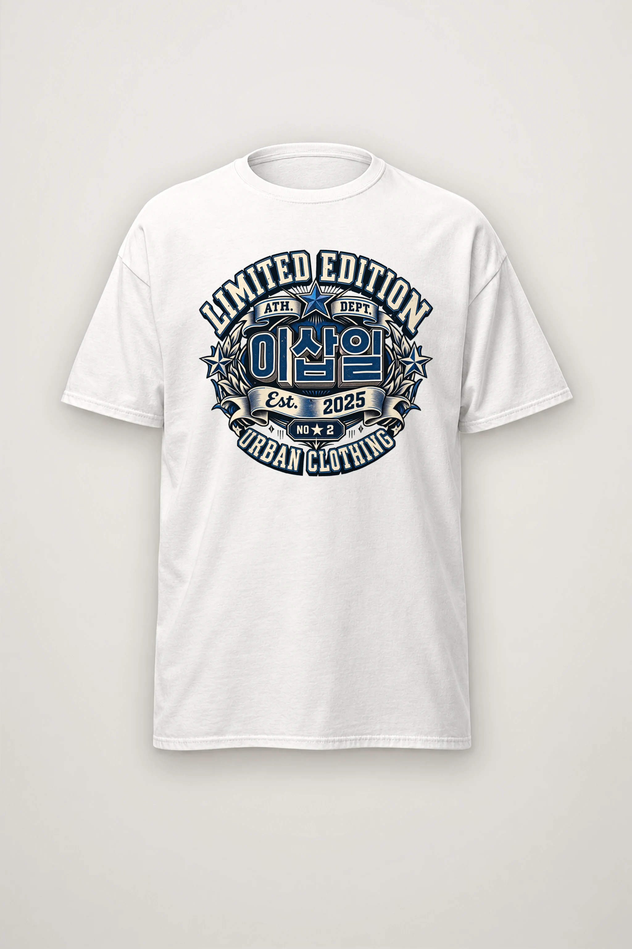 "Limited Edition Banner" Heavyweight Unisex Crewneck T-shirt