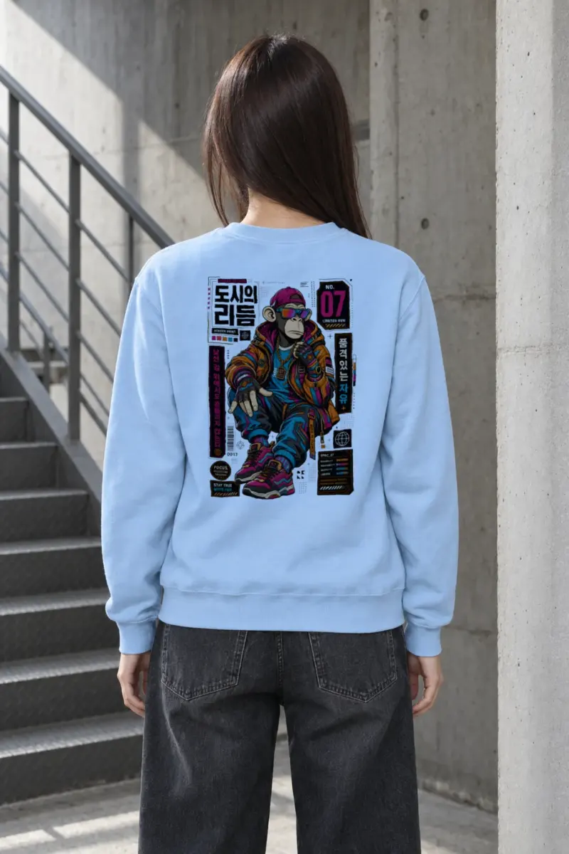 "Urban Edition 07" Heavy Blend Unisex Crewneck Sweatshirt