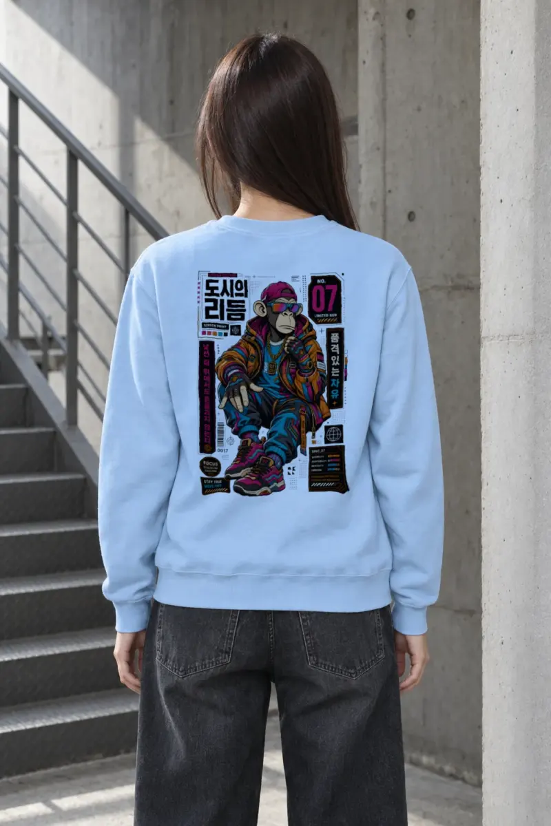 "Urban Edition 07" Heavy Blend Unisex Crewneck Sweatshirt