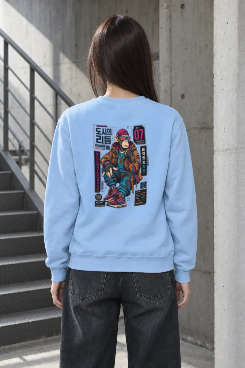 "Urban Edition 07" Heavy Blend Unisex Crewneck Sweatshirt