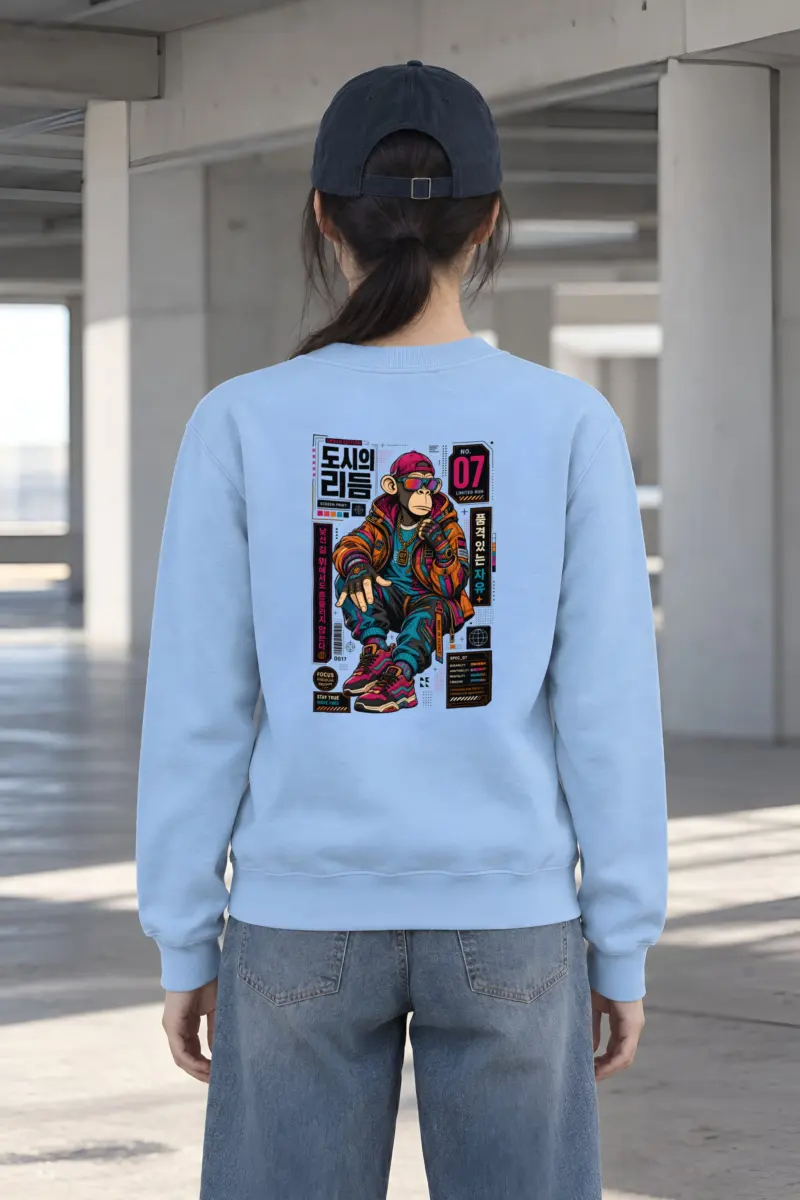 "Urban Edition 07" Heavy Blend Unisex Crewneck Sweatshirt