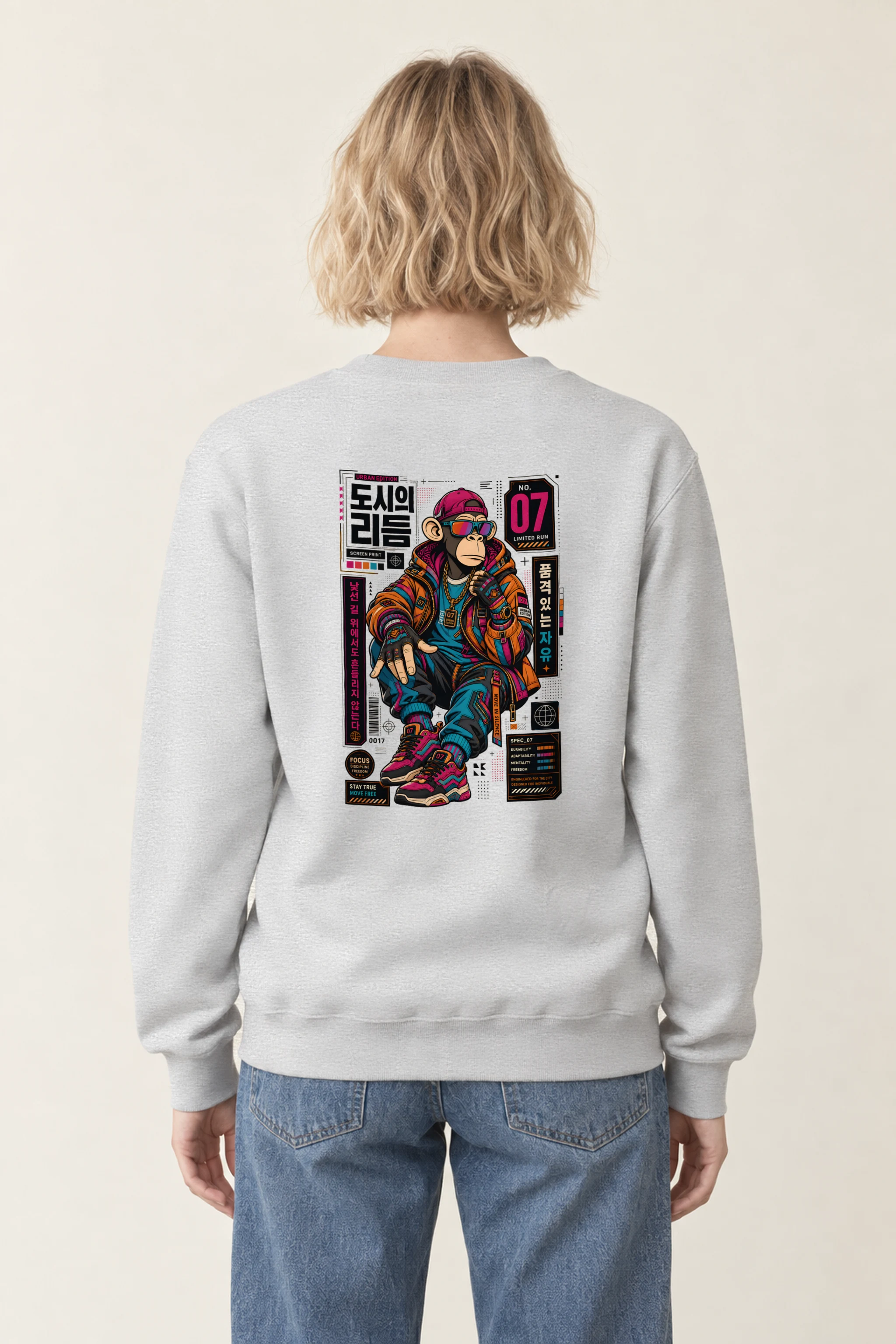 "Urban Edition 07" Unisex Crewneck Sweatshirt