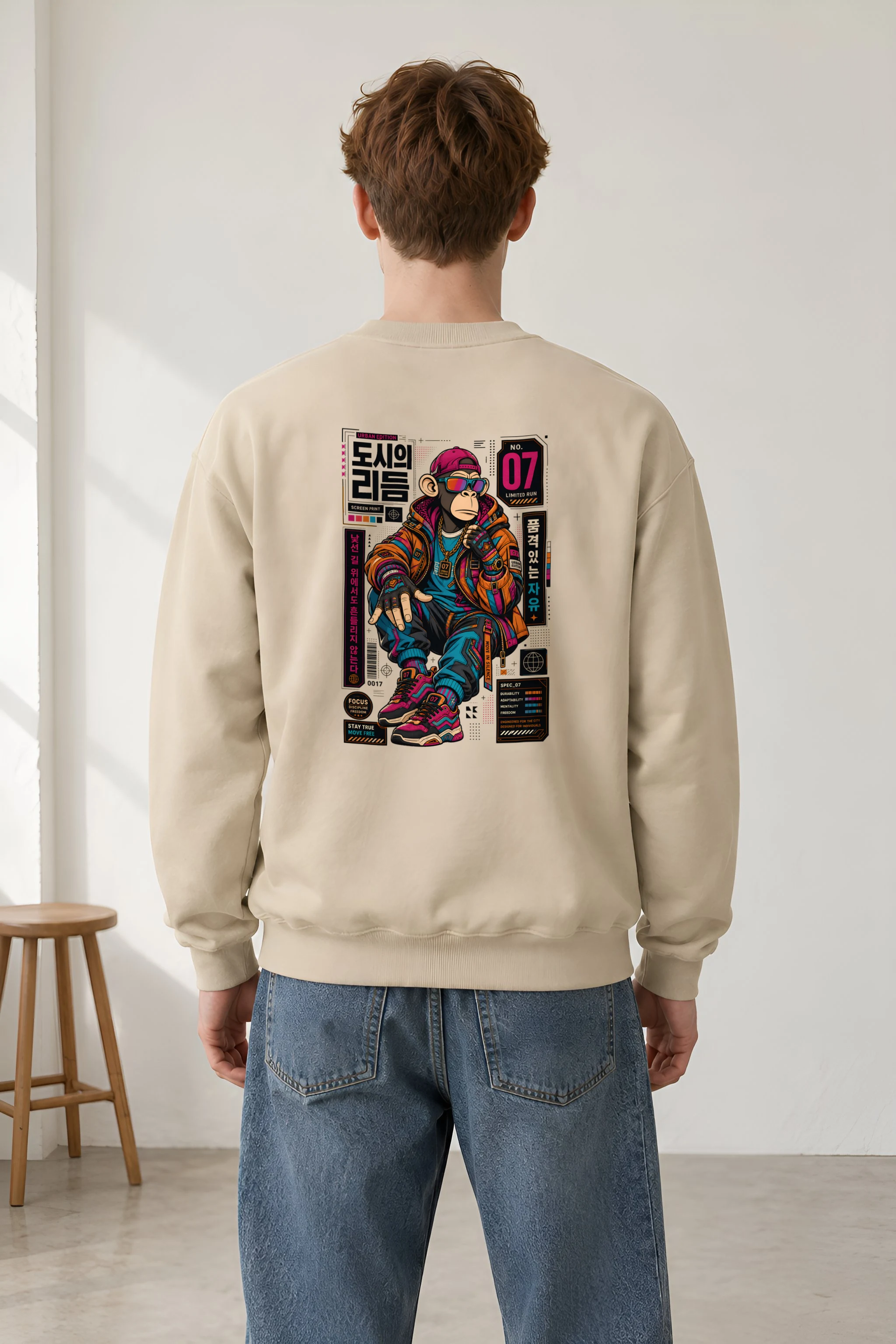 "Urban Edition 07" Unisex Crewneck Sweatshirt