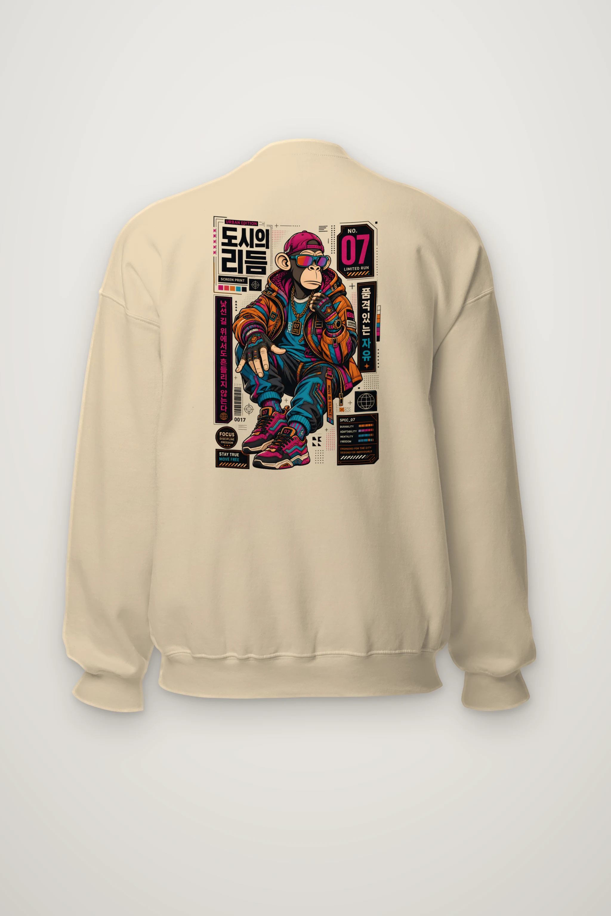 "Urban Edition 07" Heavy Blend Unisex Crewneck Sweatshirt