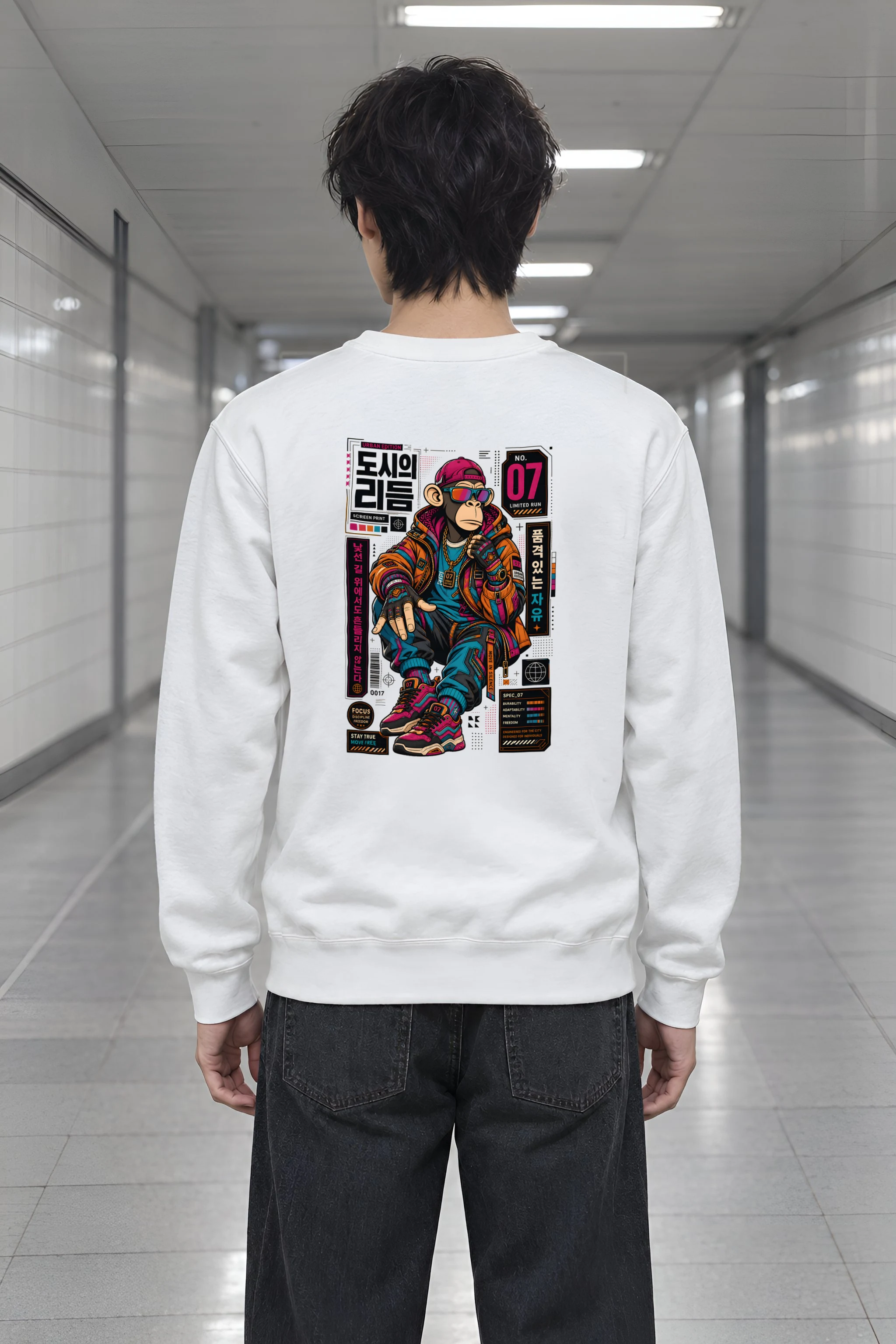"Urban Edition 07" Unisex Crewneck Sweatshirt