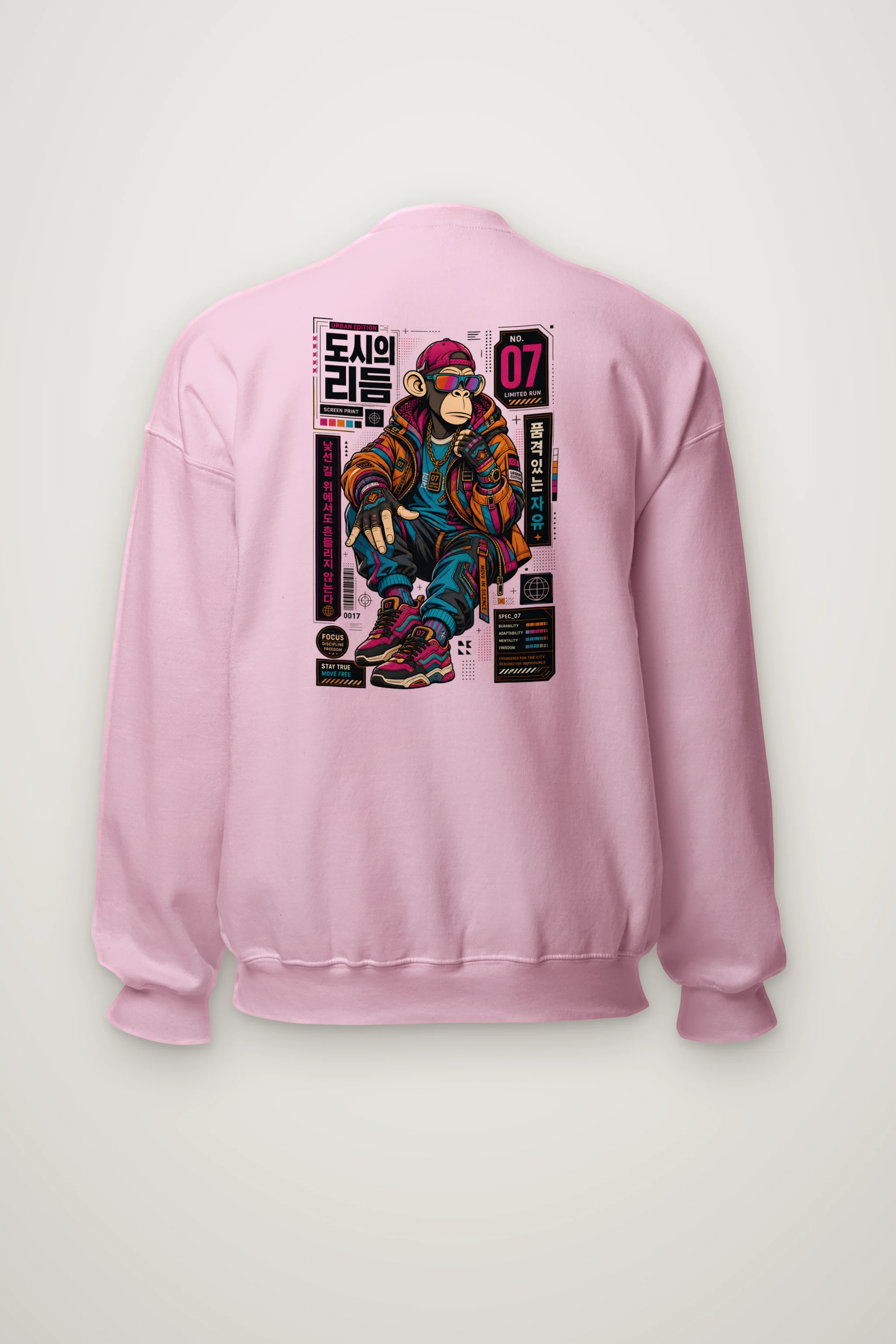 "Urban Edition 07" Heavy Blend Unisex Crewneck Sweatshirt