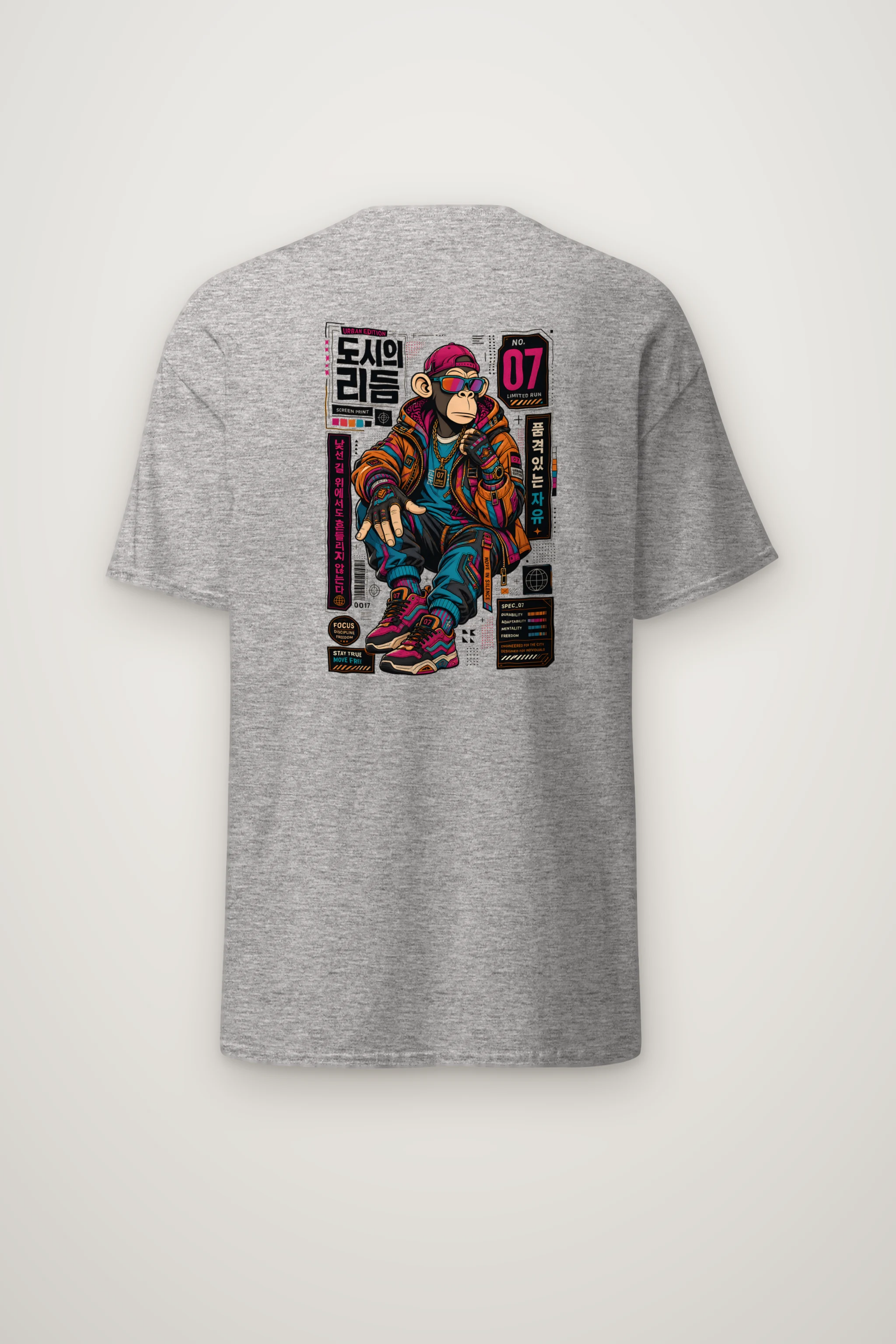 "Urban Edition" Heavyweight Unisex Crewneck T-shirt