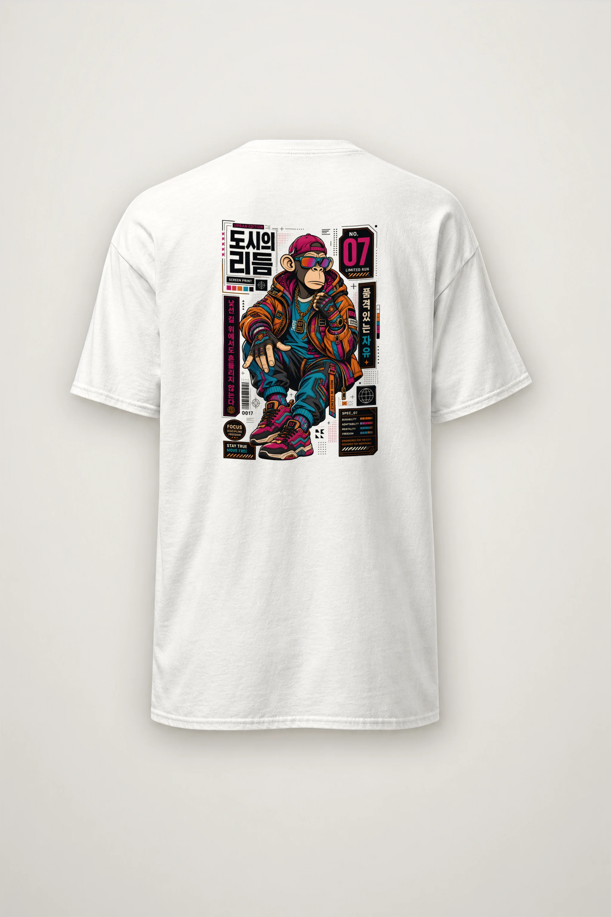 "Urban Edition" Heavyweight Unisex Crewneck T-shirt
