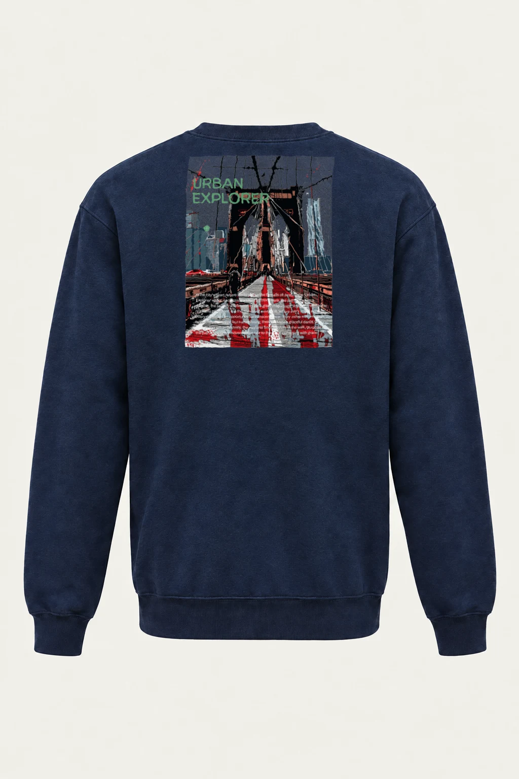 "Urban Explorer" Heavy Blend Unisex Crewneck Sweatshirt | Gildan 18000