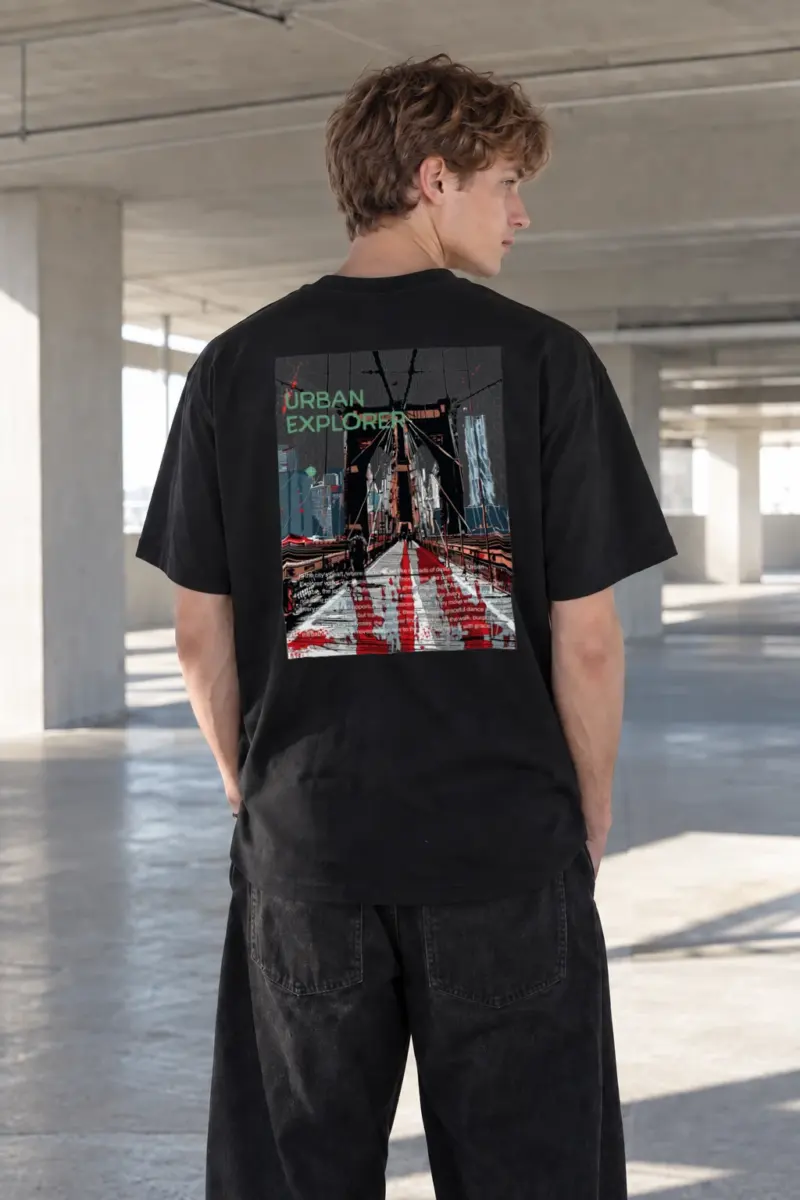 “Urban Explorer” Heavyweight Unisex Crewneck T-shirt | Gildan 5000