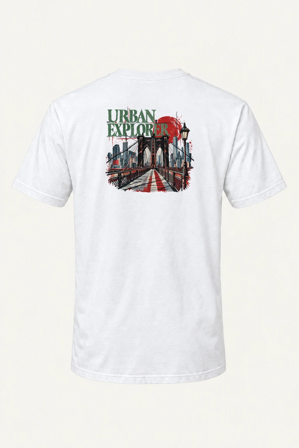 "Urban Explorer" Heavyweight Unisex Crewneck T-shirt | Gildan 5000