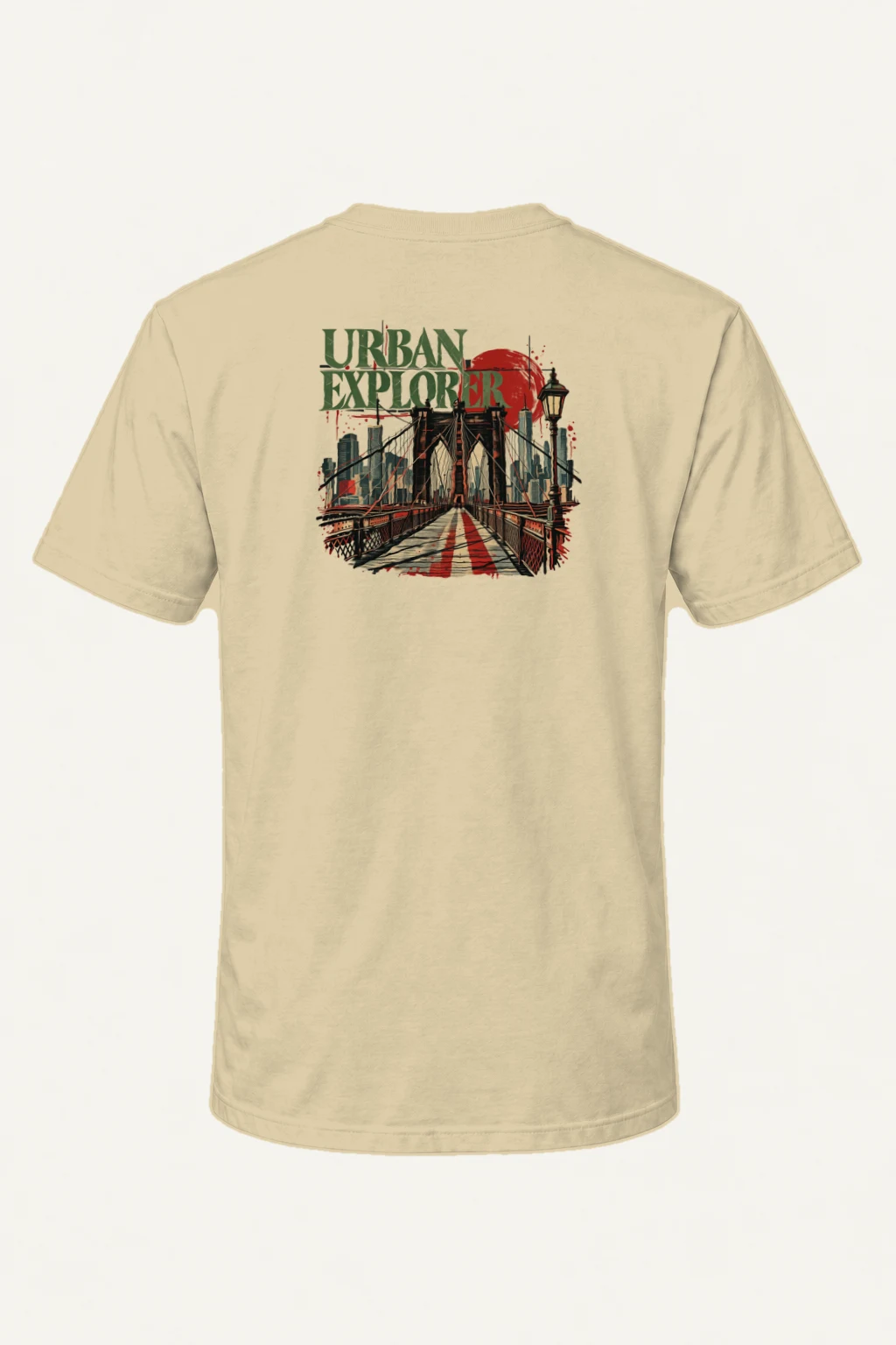 "Urban Explorer" Heavyweight Unisex Crewneck T-shirt | Gildan 5000