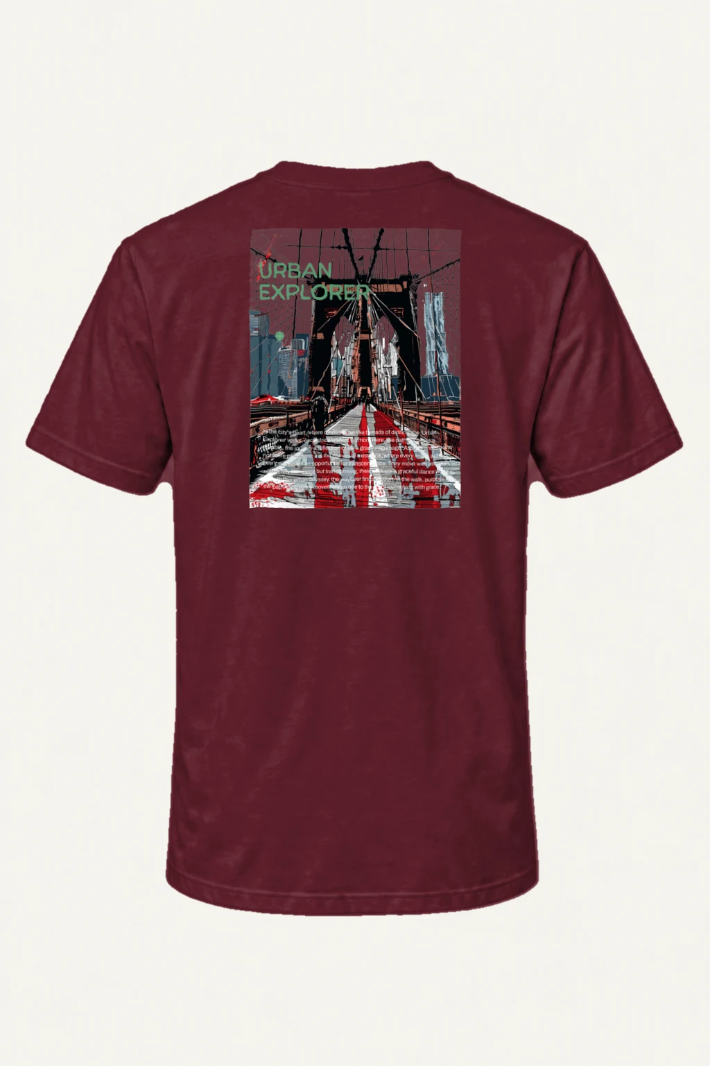 "Urban Explorer" Heavyweight Unisex Crewneck T-shirt | Gildan 5000