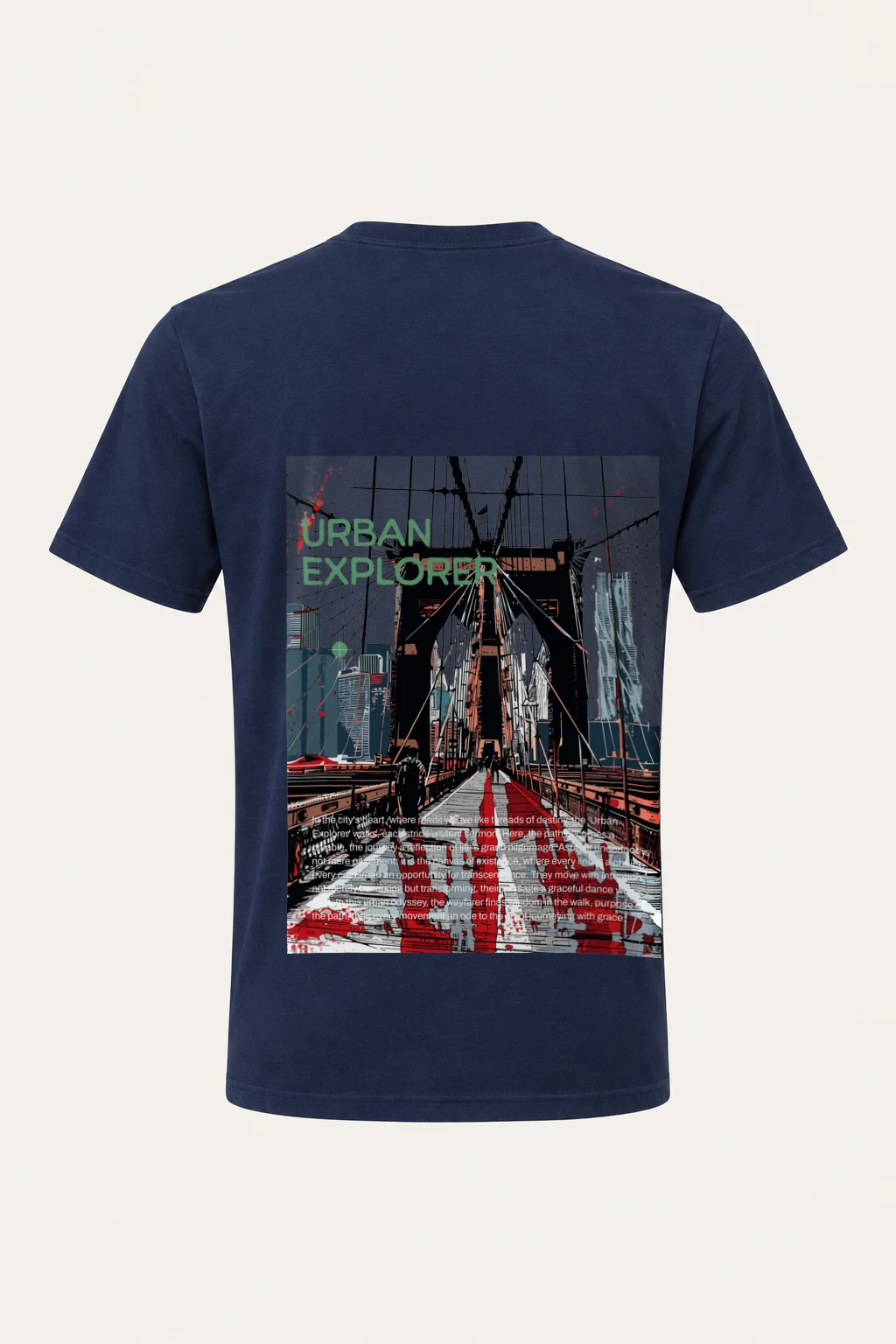 "Urban Explorer" Heavyweight Unisex Crewneck T-shirt | Gildan 5000