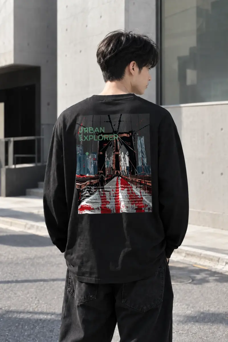 “Urban Explorer” Unisex Longsleeve T-shirt | Gildan 2400