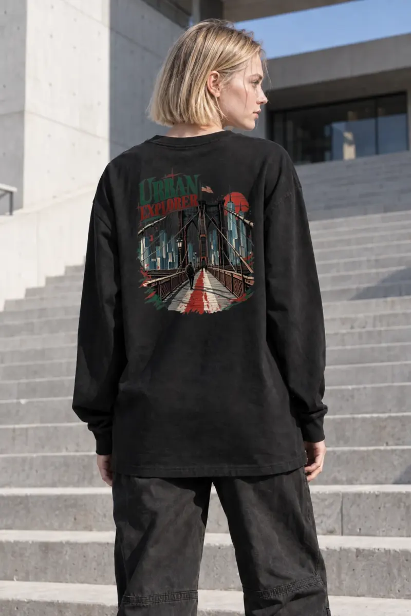 "Urban Explorer" Unisex Longsleeve T-shirt | Gildan 2400