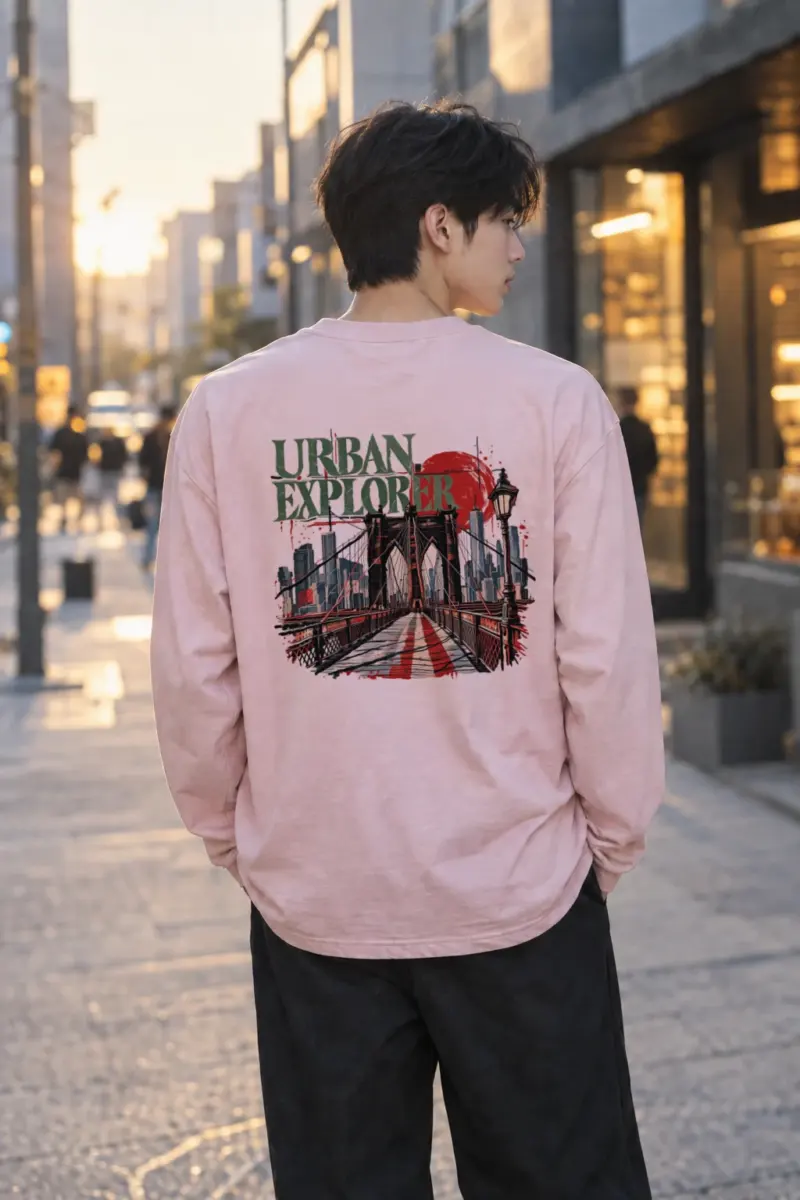"Urban Explorer" Unisex Longsleeve T-shirt | Gildan 2400