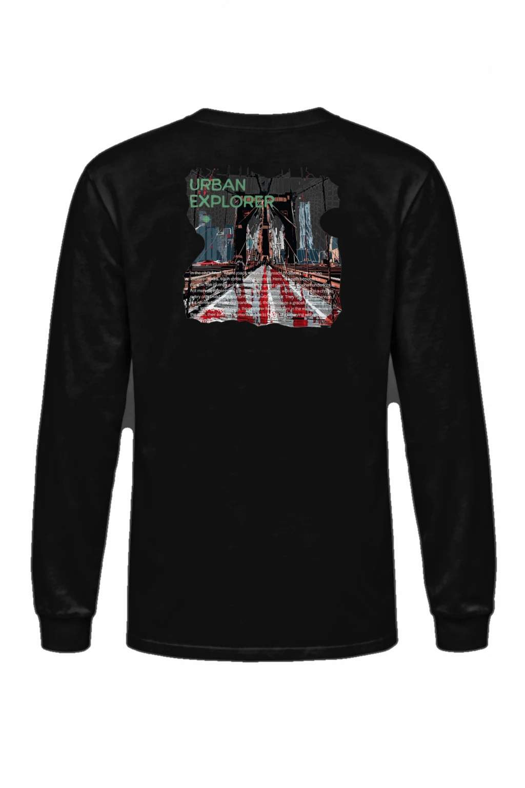 "Urban Explorer" Unisex Longsleeve T-shirt | Gildan 2400
