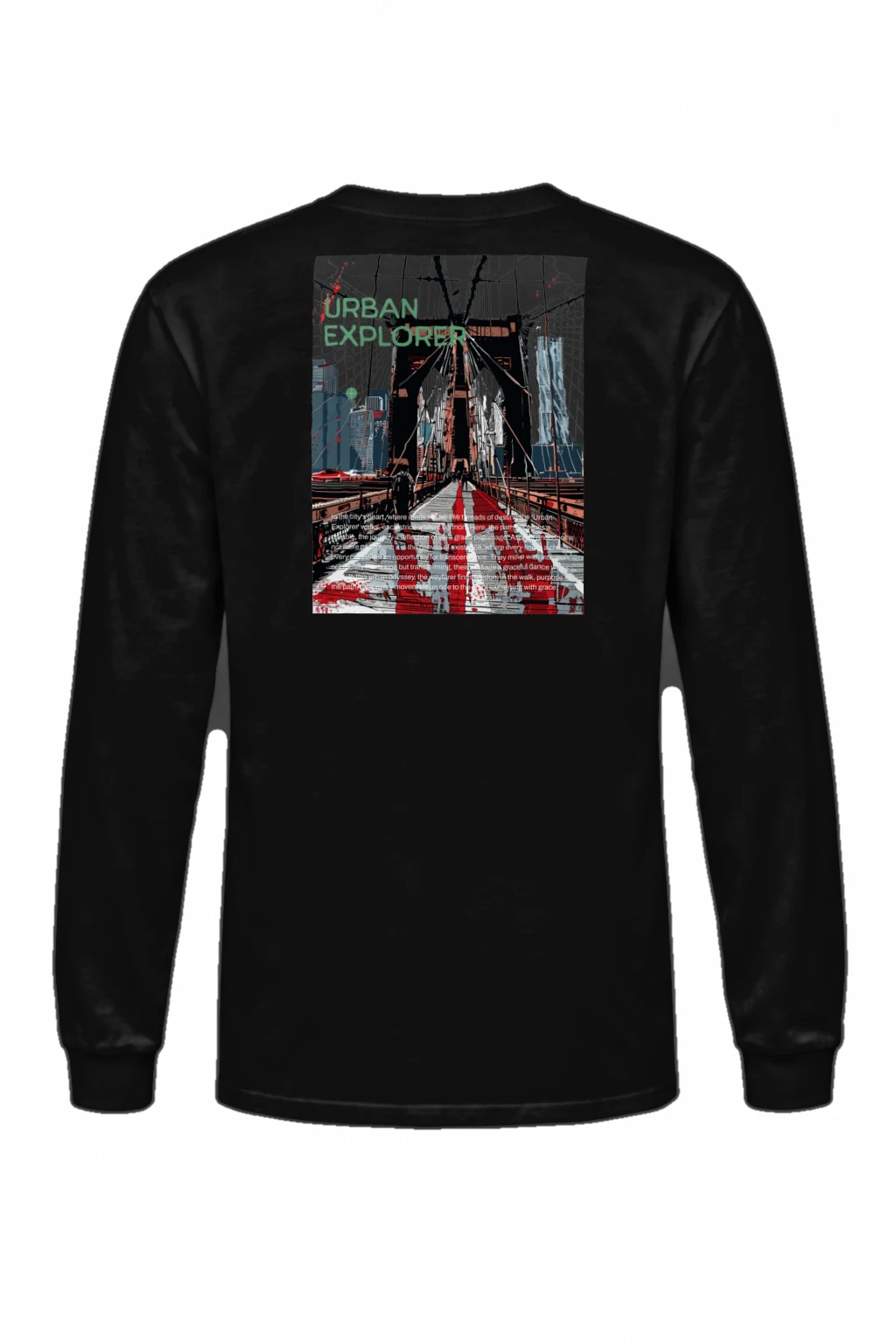 "Urban Explorer" Unisex Longsleeve T-shirt | Gildan 2400