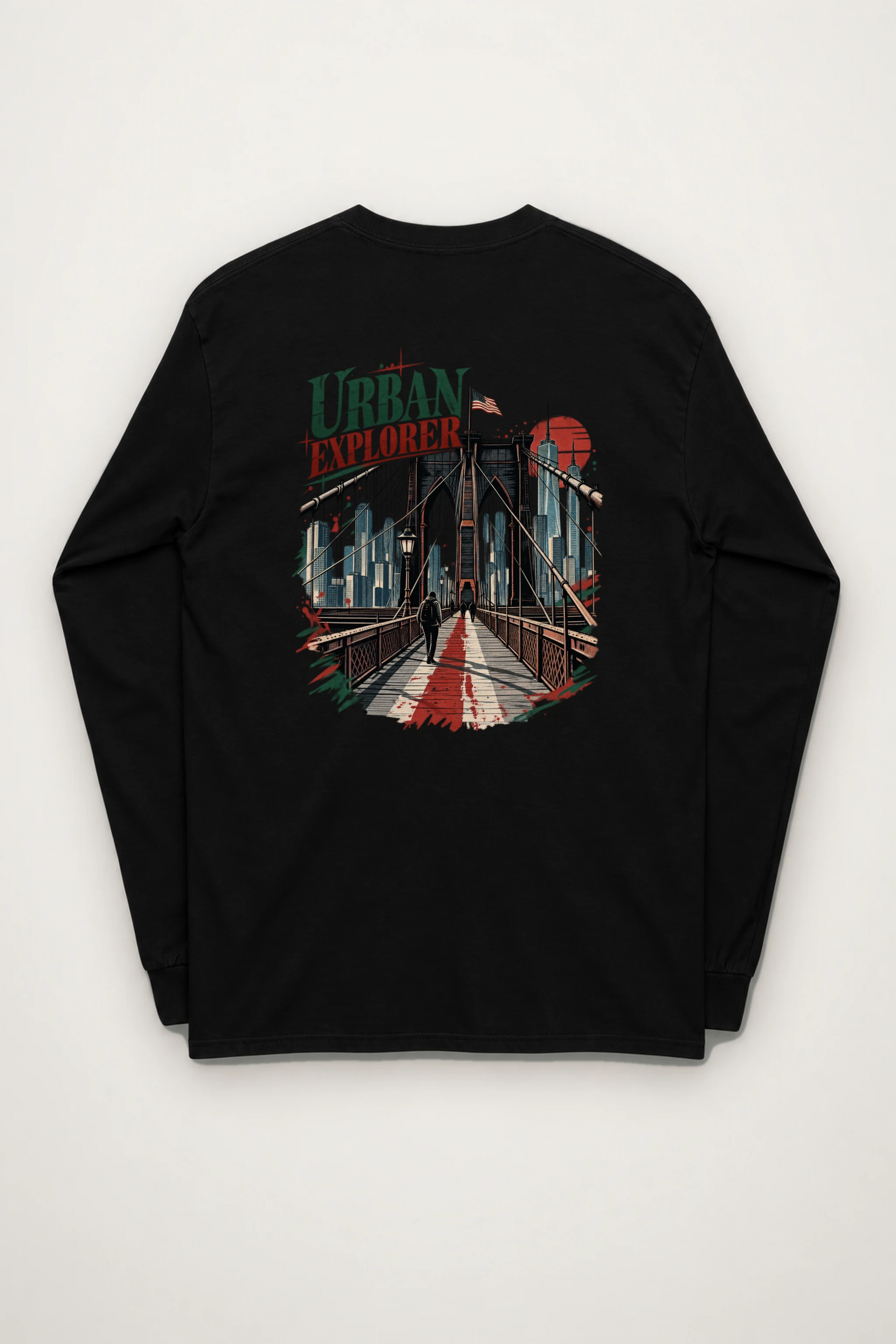 "Urban Explorer" Unisex Longsleeve T-shirt