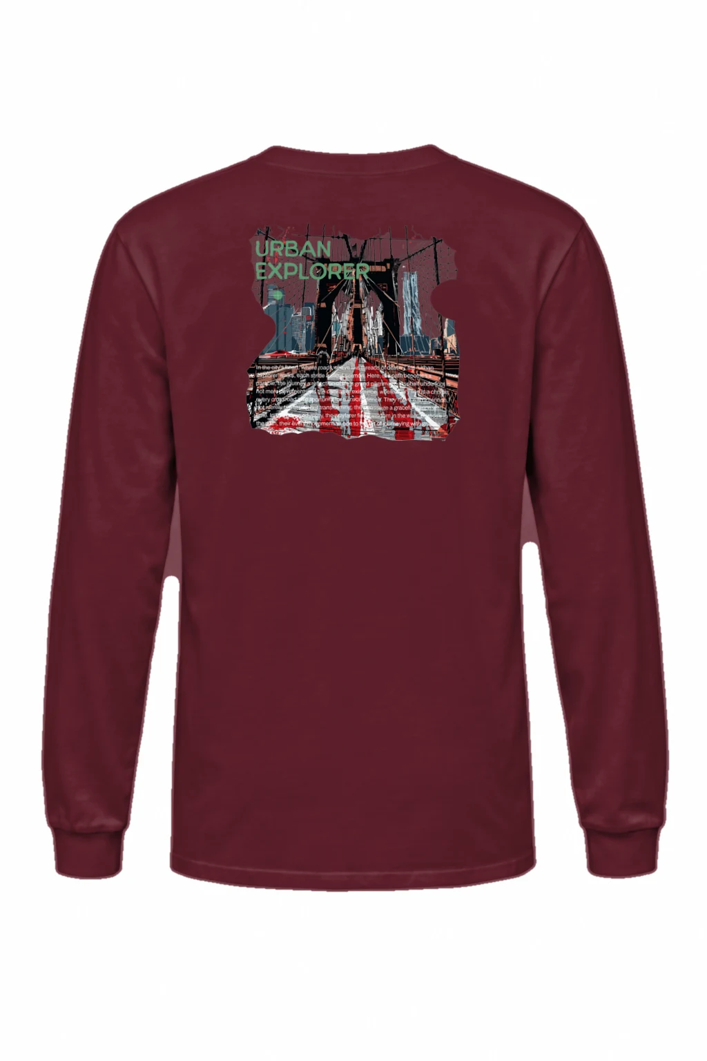 "Urban Explorer" Unisex Longsleeve T-shirt | Gildan 2400