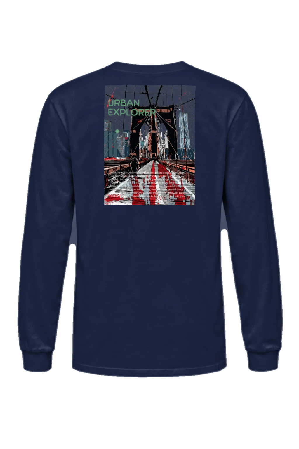 "Urban Explorer" Unisex Longsleeve T-shirt | Gildan 2400