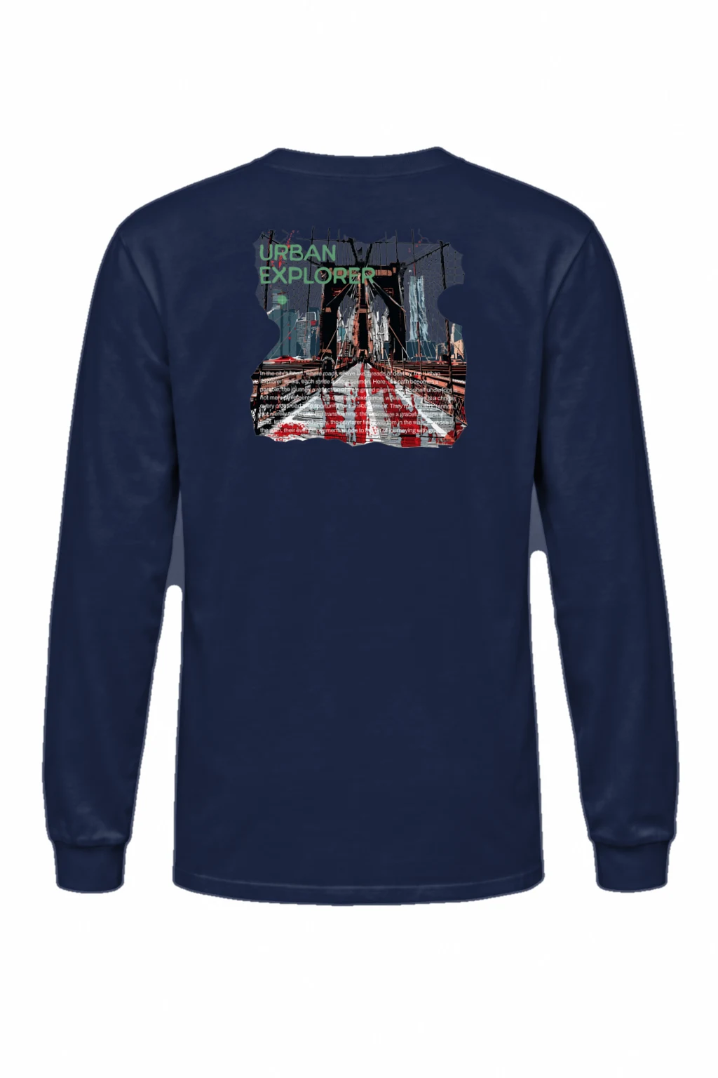 "Urban Explorer" Unisex Longsleeve T-shirt | Gildan 2400