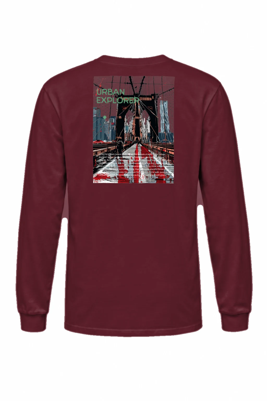 "Urban Explorer" Unisex Longsleeve T-shirt | Gildan 2400