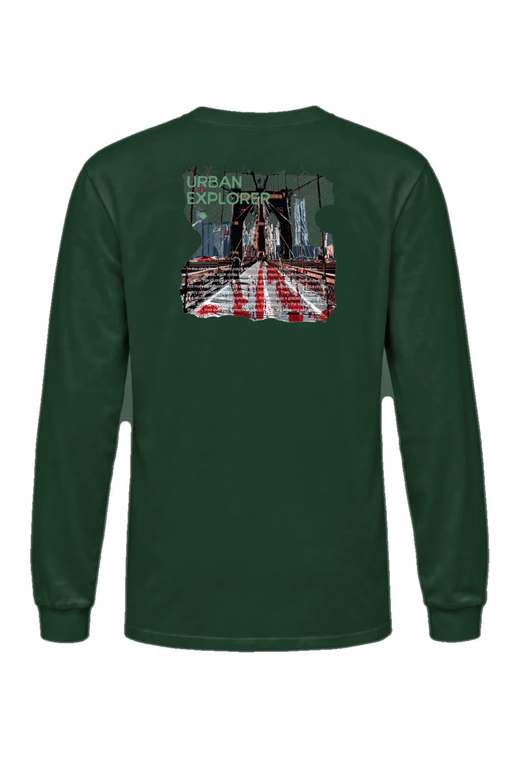 "Urban Explorer" Unisex Longsleeve T-shirt | Gildan 2400
