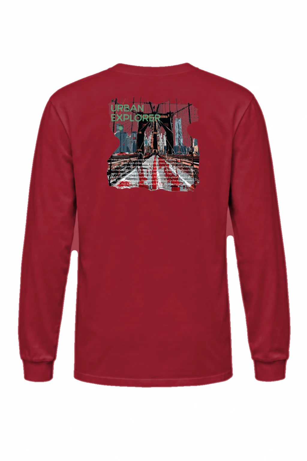 "Urban Explorer" Unisex Longsleeve T-shirt | Gildan 2400