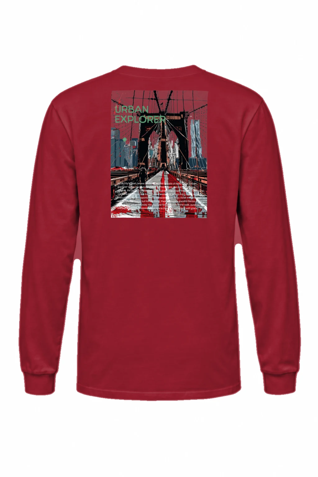 "Urban Explorer" Unisex Longsleeve T-shirt | Gildan 2400