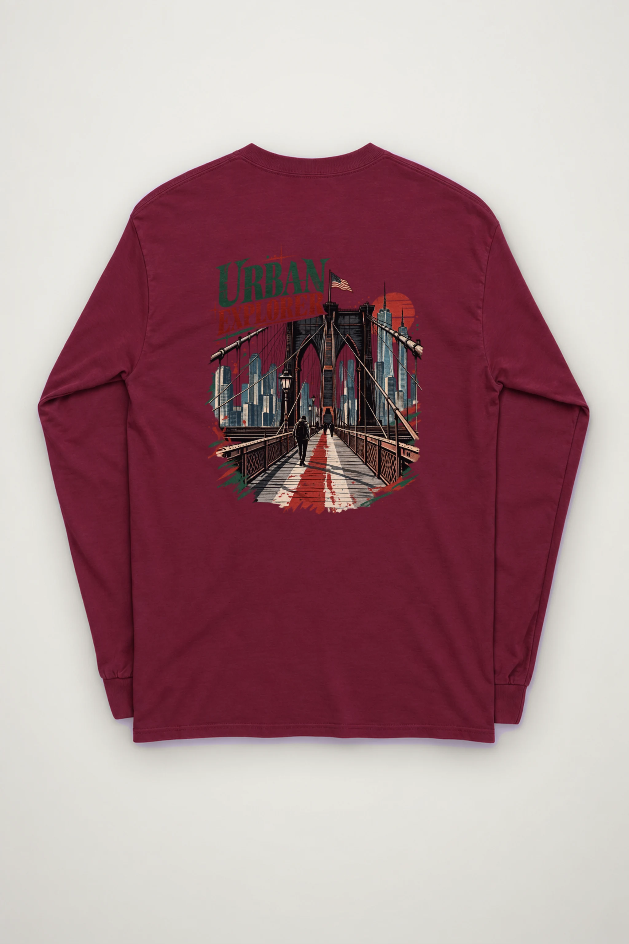 "Urban Explorer" Unisex Longsleeve T-shirt