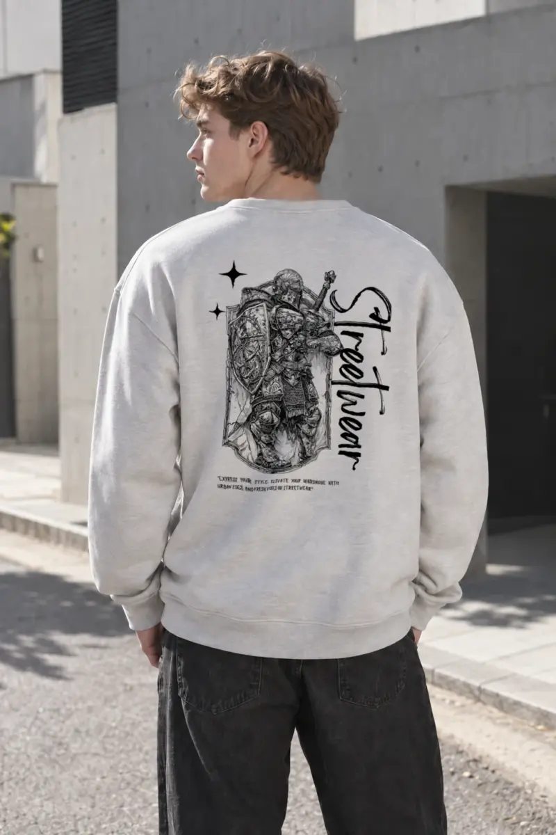 "Urban Knight" Heavy Blend Unisex Crewneck Sweatshirt | Gildan 18000