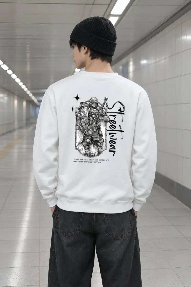"Urban Knight" Heavy Blend Unisex Crewneck Sweatshirt