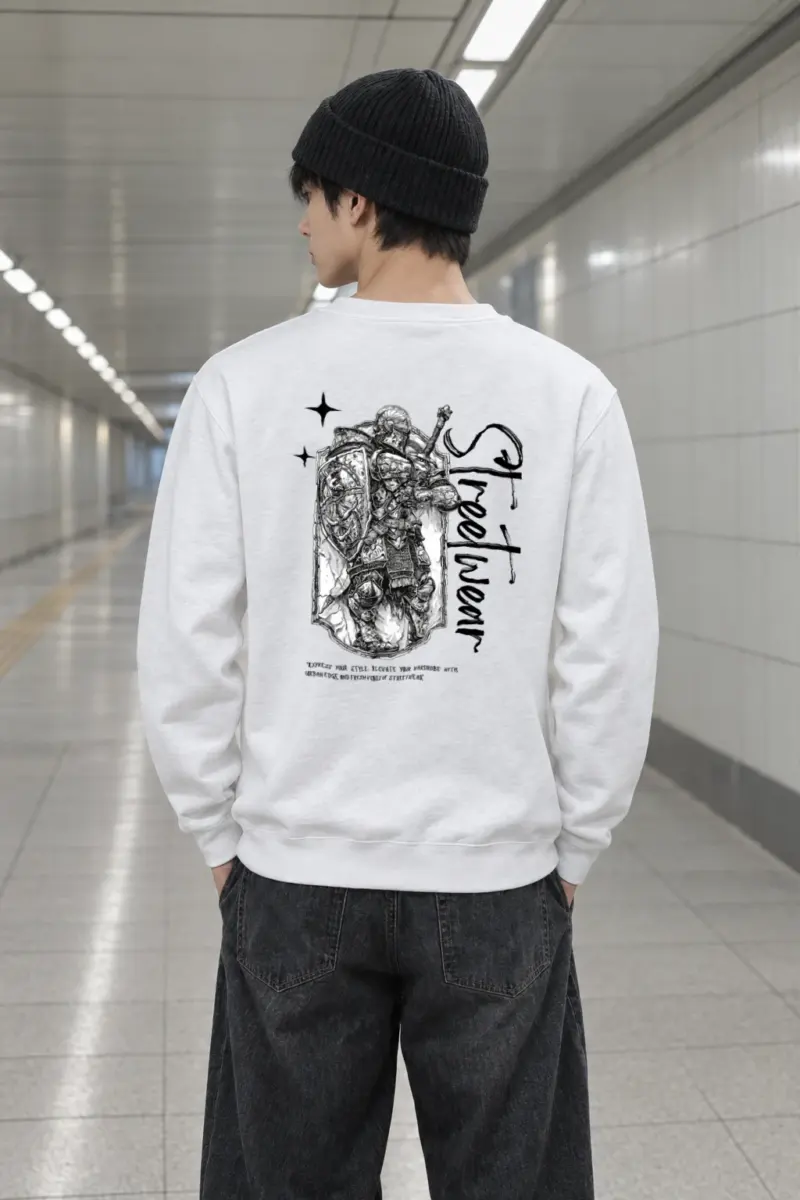 "Urban Knight" Heavy Blend Unisex Crewneck Sweatshirt