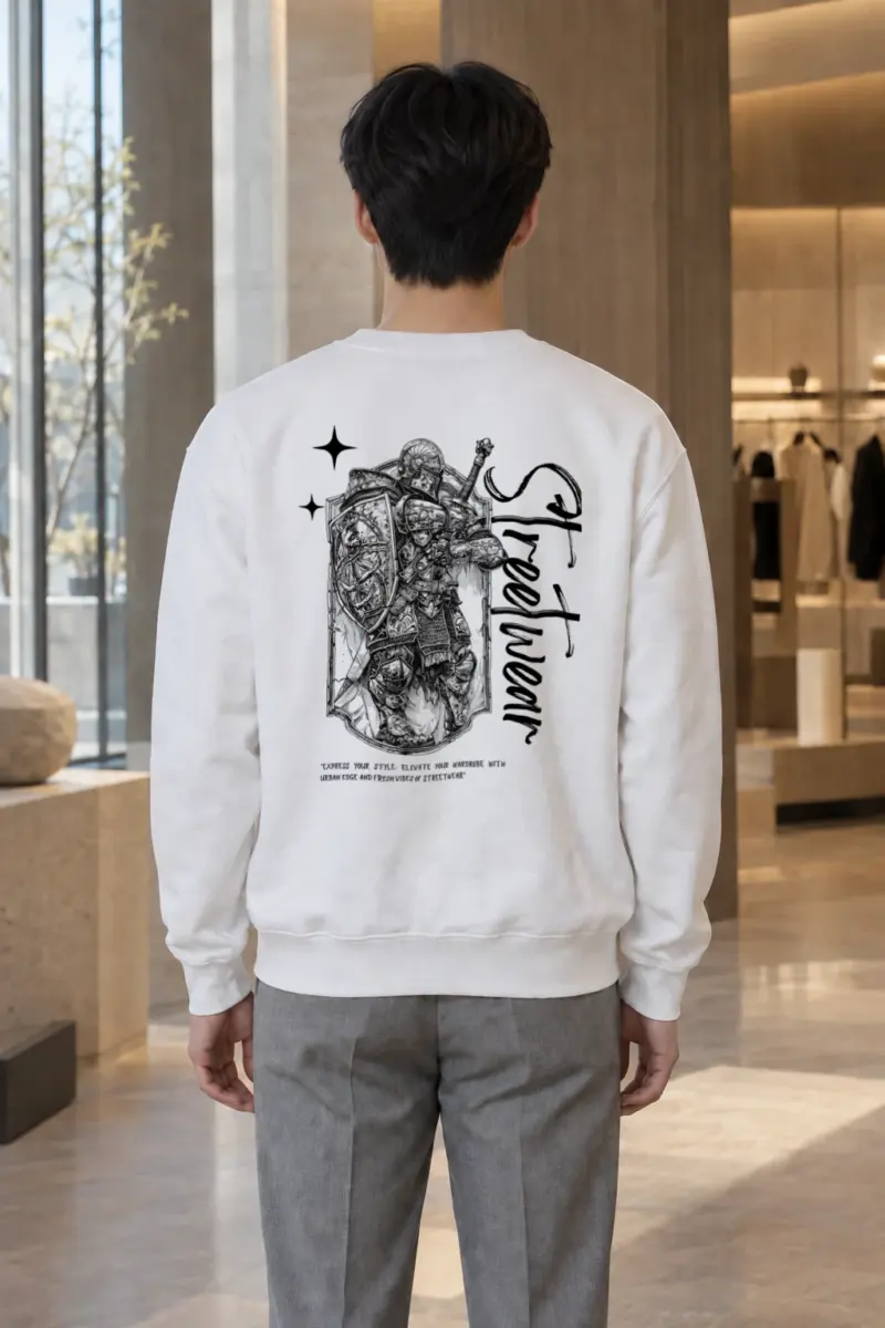 "Urban Knight" Heavy Blend Unisex Crewneck Sweatshirt | Gildan 18000